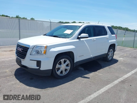 2017 GMC Terrain SLE with VIN 2GKALMEK0H6279714, listed as a IAAI auction lot 39377807 with 90,901 mi miles. Bid and sale history available at carsss.com. Image 2.