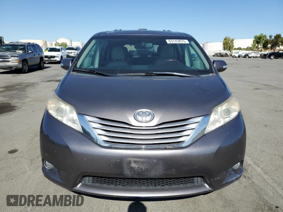 2014 Toyota Sienna Limited with VIN 5TDDK3DC0ES081720, listed as a Copart auction lot 63143875 with 213,928 mi miles and Clean title. Bid and sale history available at DreamBid. Image 5.