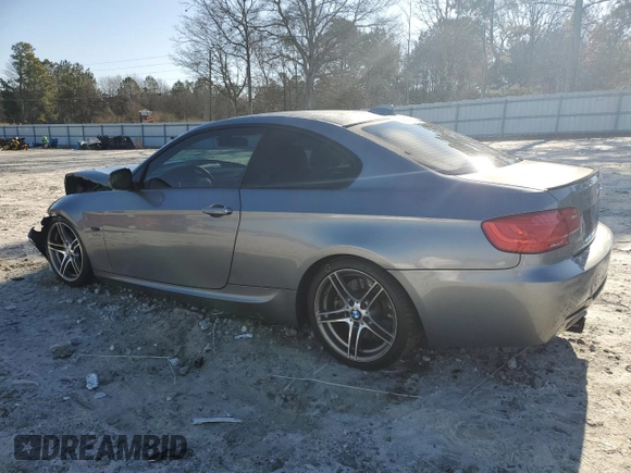 2011 BMW 3 Series 335is with VIN WBAKG1C51BE362679, listed as a Copart auction lot 43506475 with 223,303 mi miles and Salvage Title. Bid and sale history available at carsss.com. Image 2.