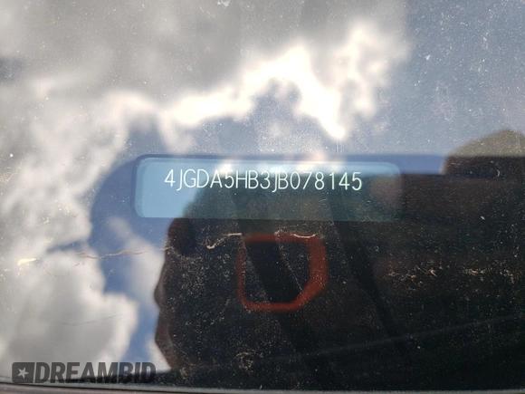 2018 Mercedes-Benz GLE 350 with VIN 4JGDA5HB3JB078145, listed as a Copart auction lot 63041285 with 86,086 mi miles and Salvage title. Bid and sale history available at DreamBid. Image 13.