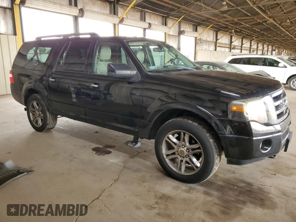 2012 Ford Expedition EL Limited with VIN 1FMJK2A54CEF09905, listed as a Copart auction lot 85910424 with 205,442 mi miles and Clean Title. Bid and sale history available at carsss.com. Image 4.