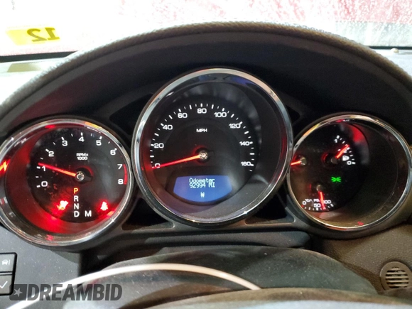 2010 Cadillac CTS Premium with VIN 1G6DS5EV8A0135454, listed as a Copart auction lot 41958365 with 92,994 mi miles and Salvage title. Bid and sale history available at DreamBid. Image 9.