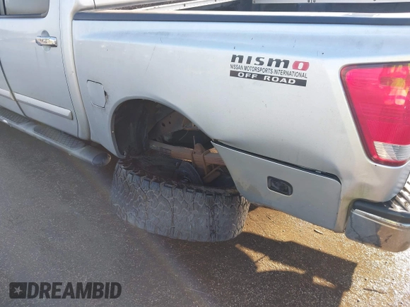 2005 Nissan Titan SE with VIN 1N6BA07B25N574216, listed as a IAAI auction lot 41896991 with Not Provided miles and . Bid and sale history available at DreamBid. Image 6.