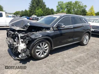 2021 Infiniti QX50 Luxe z VIN 3PCAJ5BB7MF108944, wystawiony jako Copart lot #58955275 z przebiegiem 100 215 mil mil oraz Szkoda całkowita • Salvage title. Historia ofert i sprzedaży dostępna na DreamBid. Obrazek 1.
