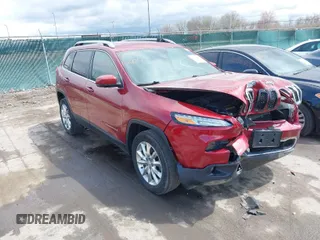 2017 Jeep Cherokee Limited with VIN 1C4PJMDB3HW635981, listed as a IAAI auction lot 42016204 with 73,698 mi miles. Bid and sale history available at carsss.com. Image 1.