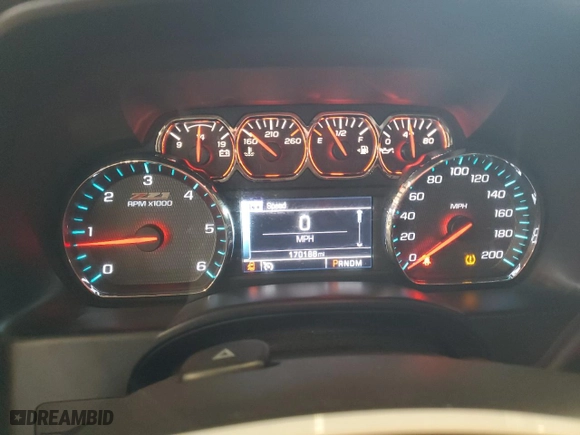 2014 Chevrolet Silverado 1500 LTZ with VIN 3GCUKSEC6EG123055, listed as a Copart auction lot 53294485 with 170,188 mi miles and Clean Title. Bid and sale history available at carsss.com. Image 9.