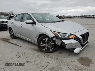 2021 Nissan Sentra SV with VIN 3N1AB8CV9MY286143, listed as a Copart auction lot 48141605 with 71,446 mi miles and Salvage Title. Bid and sale history available at carsss.com. Image 4.