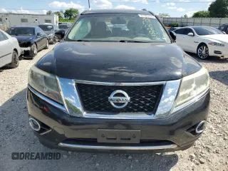 2014 Nissan Pathfinder S with VIN 5N1AR2MM1EC681211, listed as a Copart auction lot 61822735 with 127,275 mi miles and Salvage title. Bid and sale history available at DreamBid. Image 5.