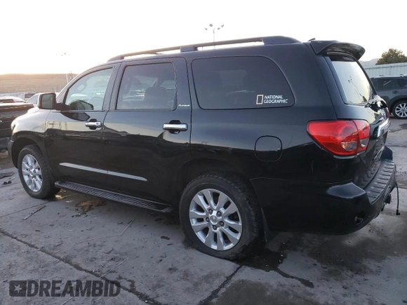 2012 Toyota Sequoia Platinum with VIN 5TDDY5G14CS065313, listed as a Copart auction lot 85329514 with 152,313 mi miles and Salvage Title. Bid and sale history available at carsss.com. Image 2.