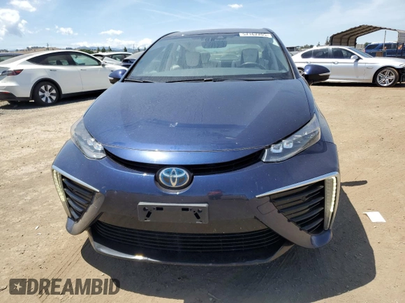2017 Toyota Mirai with VIN JTDBVRBD9HA001930, listed as a Copart auction lot 57167705 with 57,842 mi miles and Salvage title. Bid and sale history available at DreamBid. Image 5.