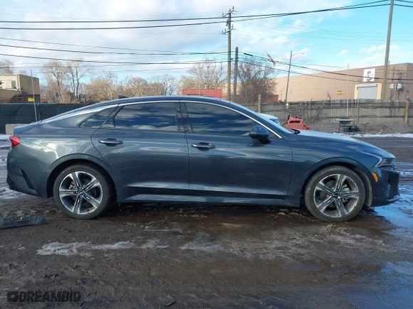 2022 Kia K5 EX with VIN 5XXG34J24NG154133, listed as a IAAI auction lot 41463514 with 26,449 mi miles. Bid and sale history available at carsss.com. Image 14.