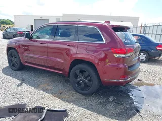 2016 Jeep Grand Cherokee Overland z VIN 1C4RJECG6GC401782, wystawiony jako IAAI lot #42442771 z przebiegiem 104 196 mil mil oraz . Historia ofert i sprzedaży dostępna na DreamBid. Obrazek 3.