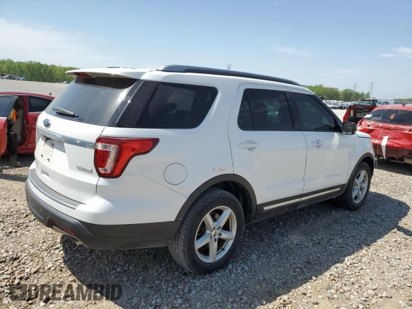 2018 Ford Explorer XLT with VIN 1FM5K7DH9JGA02276, listed as a Copart auction lot 53048305 with 47,476 mi miles and Salvage title. Bid and sale history available at DreamBid. Image 3.
