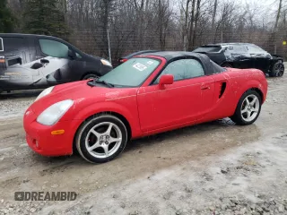 2004 Toyota MR2 z VIN JTDFR320X40068696, wystawiony jako Copart lot #44223965 z przebiegiem 336 390 mil mil oraz Czysty tytuł • Clean title. Historia ofert i sprzedaży dostępna na DreamBid. Obrazek 1.