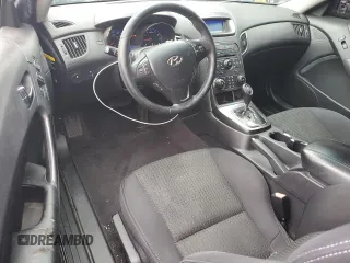 2012 Hyundai Genesis Coupe 2.0T with VIN KMHHT6KD0CU070622, listed as a Copart auction lot 55852895 with 172,790 mi miles and Salvage title. Bid and sale history available at DreamBid. Image 8.