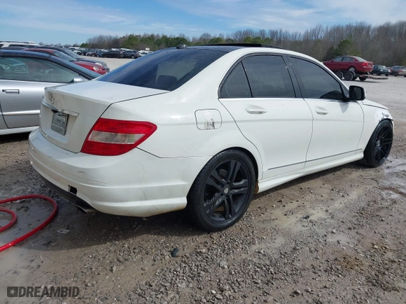 2008 Mercedes-Benz C-Class 3.0L Sport with VIN WDDGF54X08R023955, listed as a IAAI auction lot 41677032 with 235,650 mi miles. Bid and sale history available at carsss.com. Image 4.