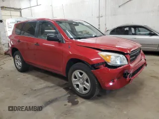 2008 Toyota RAV4 with VIN JTMBK33V286031464, listed as a Copart auction lot 53380195 with 188,065 mi miles and Salvage Title. Bid and sale history available at carsss.com. Image 4.