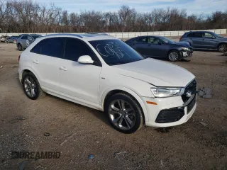 2018 Audi Q3 Premium with VIN WA1ECCFS3JR019477, listed as a Copart auction lot 42780003 with 51,923 mi miles. Bid and sale history available at carsss.com. Image 4.