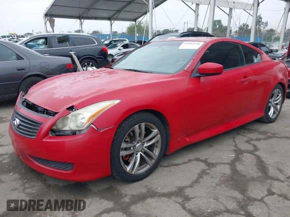 2008 Infiniti G37 Coupe Journey with VIN JNKCV64E88M121398, listed as a IAAI auction lot 41893546 with 135,181 mi miles. Bid and sale history available at carsss.com. Image 17.