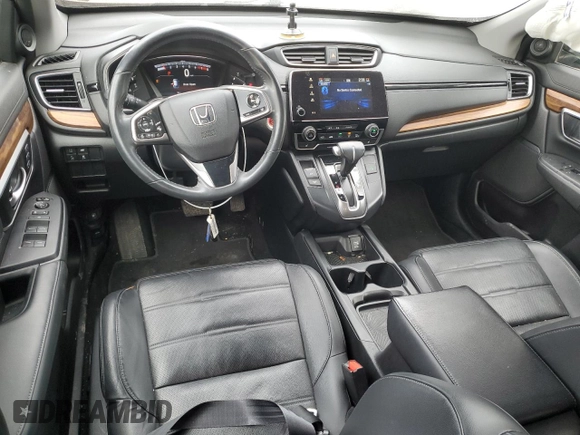 2019 Honda CR-V EX-L with VIN 7FARW2H80KE020088, listed as a Copart auction lot 42612335 with 38,384 mi miles and Salvage Title. Bid and sale history available at carsss.com. Image 8.