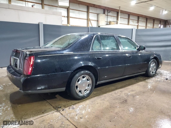 2000 Cadillac DeVille with VIN 1G6KD54Y7YU205199, listed as a Copart auction lot 87620335 with 67,622 mi miles and Clean Title. Bid and sale history available at carsss.com. Image 3.