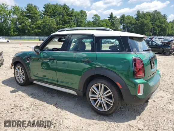 2023 MINI Countryman Cooper S with VIN WMZ83BR07P3P38380, listed as a Copart auction lot 61826885 with 22,348 mi miles and Salvage title. Bid and sale history available at DreamBid. Image 2.
