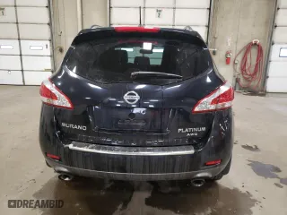 2013 Nissan Murano LE with VIN JN8AZ1MW7DW312578, listed as a Copart auction lot 82240604 with 158,674 mi miles and Salvage Title. Bid and sale history available at carsss.com. Image 6.