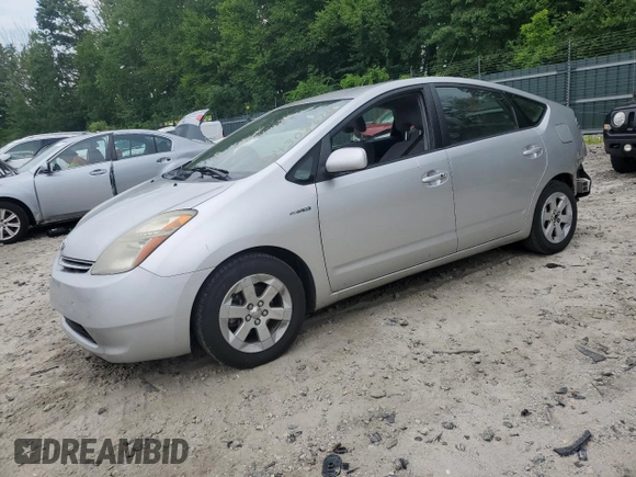 2008 Toyota Prius with VIN JTDKB20U483444333, listed as a Copart auction lot 54308474 with 124,222 mi miles and Salvage Title. Bid and sale history available at carsss.com. Image 1.