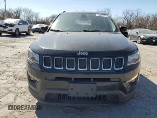 2018 Jeep Compass Altitude with VIN 3C4NJDBB4JT284021, listed as a Copart auction lot 48971345 with 87,559 mi miles and Salvage Title. Bid and sale history available at carsss.com. Image 5.