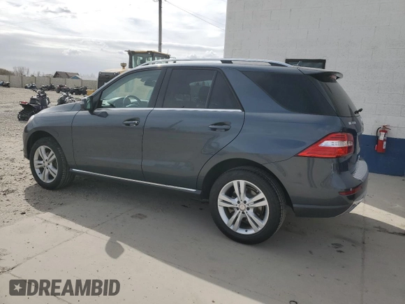 2013 Mercedes-Benz M ML 350 with VIN 4JGDA5HB0DA265675, listed as a Copart auction lot 45661555 with 108,947 mi miles and Salvage Title. Bid and sale history available at carsss.com. Image 2.