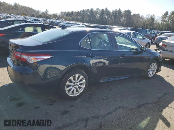 2020 Toyota Camry LE with VIN 4T1C11AK3LU399494, listed as a Copart auction lot 48527215 with 43,454 mi miles and Salvage Title. Bid and sale history available at carsss.com. Image 3.