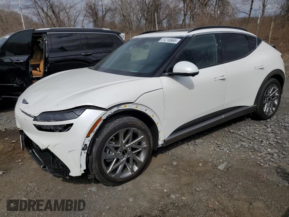 2024 Genesis GV60 Advanced z VIN KMUKCDSC0RU020119, wystawiony jako Copart lot #51210665 z przebiegiem 4 058 mil mil oraz Szkoda całkowita • Salvage title. Historia ofert i sprzedaży dostępna na DreamBid. Obrazek 1.