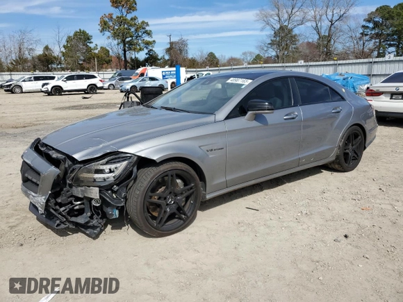2012 Mercedes-Benz CLS 63 AMG with VIN WDDLJ7EB9CA026260, listed as a Copart auction lot 48987165 with 128,517 mi miles and Salvage title. Bid and sale history available at DreamBid. Image 1.