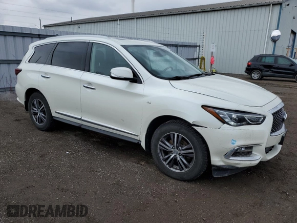 2017 Infiniti QX60 with VIN 5N1DL0MM5HC554193, listed as a Copart auction lot 49882295 with 137,974 mi miles and Clean Title. Bid and sale history available at DreamBid. Image 4.