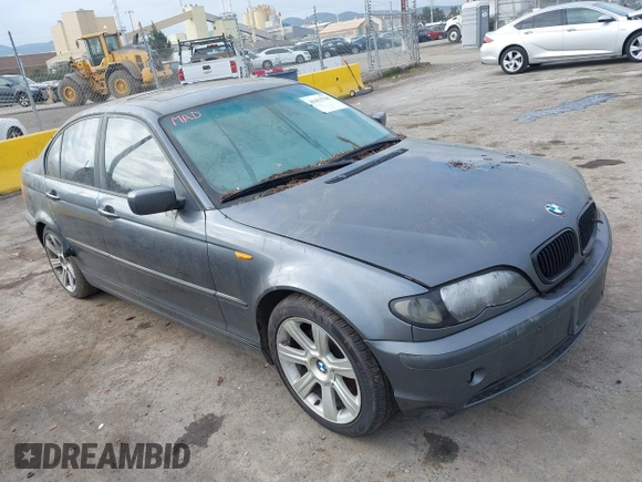 2002 BMW 3 Series 325i with VIN WBAEV33452PD00425, listed as a IAAI auction lot 41413760 with 1 mi miles. Bid and sale history available at carsss.com. Image 1.