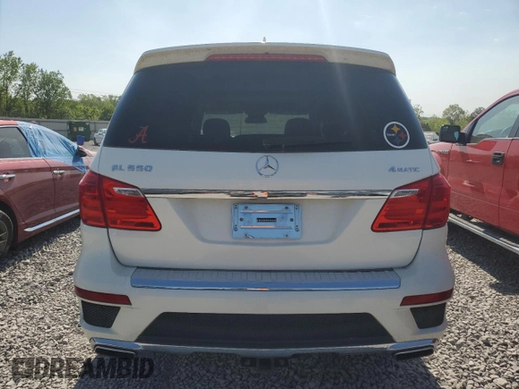 2013 Mercedes-Benz GL-Class GL 550 with VIN 4JGDF7DE0DA213203, listed as a Copart auction lot 53583515 with 107,919 mi miles and Clean Title. Bid and sale history available at carsss.com. Image 6.
