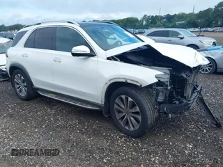 2020 Mercedes-Benz GLE 350 with VIN 4JGFB4KB3LA211343, listed as a IAAI auction lot 42712925 with 51,093 mi miles and . Bid and sale history available at DreamBid. Image 1.