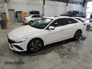 2024 Hyundai Elantra Limited with VIN KMHLP4DGXRU816254, listed as a Copart auction lot 53451475 with 19,062 mi miles and Clean Title. Bid and sale history available at carsss.com. Image 1.