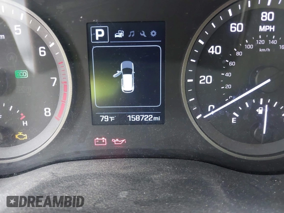 2018 Hyundai Tucson SEL with VIN KM8J33A48JU620843, listed as a IAAI auction lot 42117097 with 158,722 mi miles. Bid and sale history available at carsss.com. Image 7.