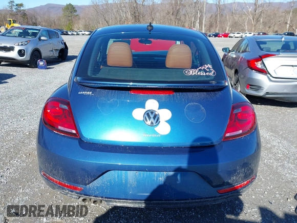 2017 Volkswagen Beetle 1.8T Fleet with VIN 3VWF17ATXHM630753, listed as a IAAI auction lot 41516106 with 62,841 mi miles. Bid and sale history available at carsss.com. Image 17.