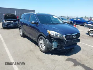 2016 Kia Sorento LX z VIN 5XYPGDA52GG003420, wystawiony jako IAAI lot #42212648 z przebiegiem 128 976 mil mil oraz . Historia ofert i sprzedaży dostępna na DreamBid. Obrazek 1.
