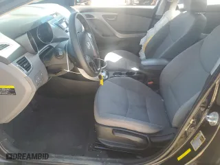 2013 Hyundai Elantra GLS with VIN 5NPDH4AE2DH385307, listed as a Copart auction lot 49011685 with 187,731 mi miles and Salvage Title. Bid and sale history available at carsss.com. Image 7.