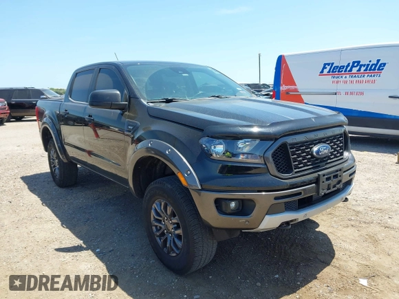 2021 Ford Ranger XL with VIN 1FTER4FH1MLD87968, listed as a IAAI auction lot 42023612 with 64,565 mi miles. Bid and sale history available at carsss.com. Image 1.