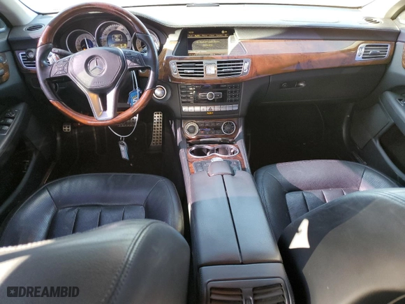 2012 Mercedes-Benz CLS-Class CLS 550 with VIN WDDLJ9BB5CA037692, listed as a Copart auction lot 83233714 with 104,634 mi miles and Salvage Title. Bid and sale history available at carsss.com. Image 8.