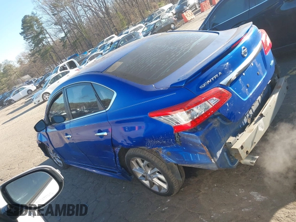 2013 Nissan Sentra SR with VIN 3N1AB7AP9DL795693, listed as a IAAI auction lot 41822194 with 166,572 mi miles and . Bid and sale history available at DreamBid. Image 14.