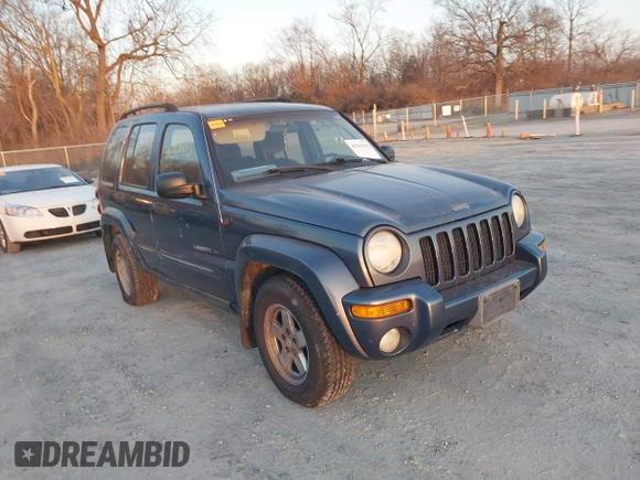 2002 Jeep Liberty Limited with VIN 1J4GL58K42W319050, listed as a IAAI auction lot 41767135 with 158,515 mi miles and . Bid and sale history available at carsss.com. Image 1.