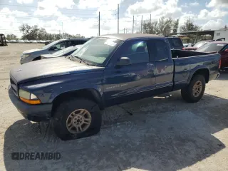 2002 Dodge Dakota z VIN 1B7GG32X42S696990, wystawiony jako Copart lot #76347504 z przebiegiem 226 883 mil mil oraz Szkoda całkowita • Salvage title. Historia ofert i sprzedaży dostępna na DreamBid. Obrazek 1.