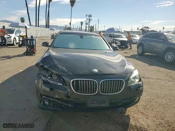 2015 BMW 7 Series 740i with VIN WBAYA6C52FD826874, listed as a Copart auction lot 45952155 with 95,123 mi miles and Salvage Title. Bid and sale history available at carsss.com. Image 11.