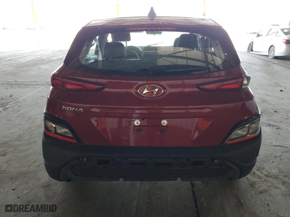 2023 Hyundai Kona SE with VIN KM8K22AB3PU028520, listed as a Copart auction lot 54445485 with 43,918 mi miles and Salvage Title. Bid and sale history available at carsss.com. Image 6.