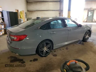 2021 Honda Accord Touring with VIN 1HGCV2F91MA012403, listed as a Copart auction lot 48781655 with Not provided miles and Salvage title. Bid and sale history available at DreamBid. Image 3.